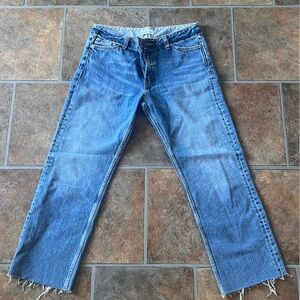Zara Women’s Jeans Size 38 Size 6 Blue New Without Tags